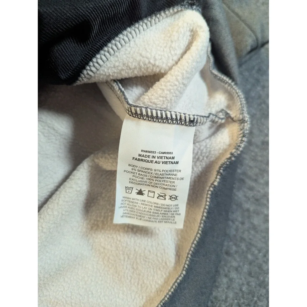 Nike Mens Therma-FIT Hoodie Gray Fleece Pullover Training Sweatshirt Large #2354